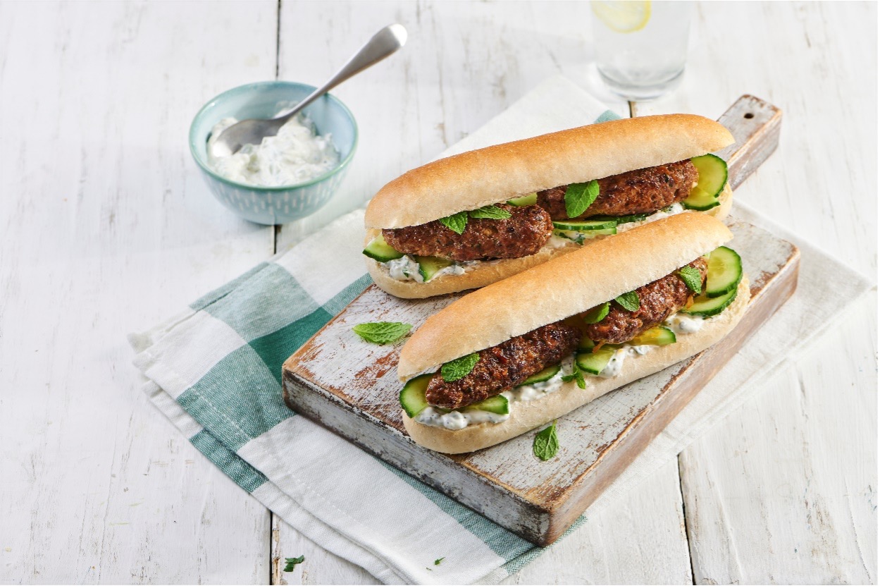 Homemade Lamb Kofta Hot Dogs - Baker Street